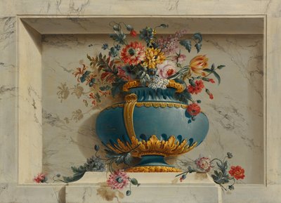 Vase of Flowers in a Niche, c.1763-79 by Michel Bruno Bellenge